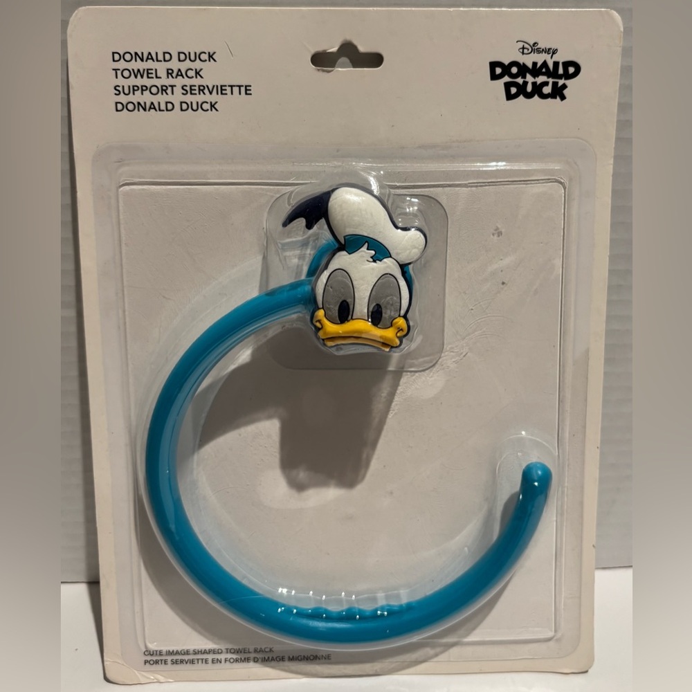 Disney Donald Duck Towel Holder Rack New Sealed